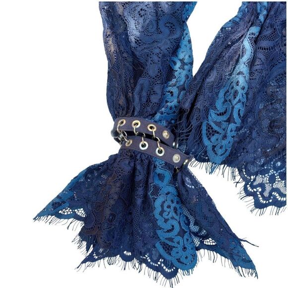 Jonathan Simkhai Grommet Lariat Lace Jacket - Picture 7 of 12